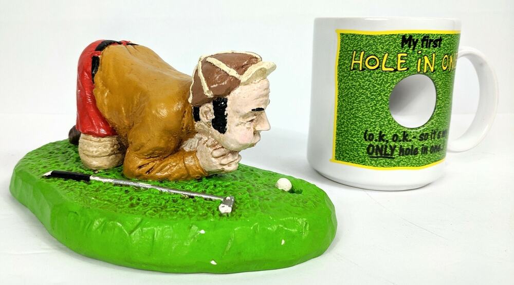 Golfing Figurine Fathers Day Mug